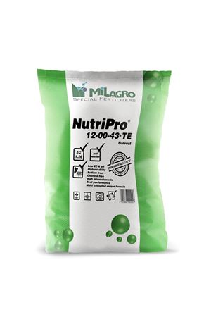 NUTRİPRO 12 00 43  FORMÜLASYON DAMLAMA GÜBRESİ 15 KG AMBALAJDA